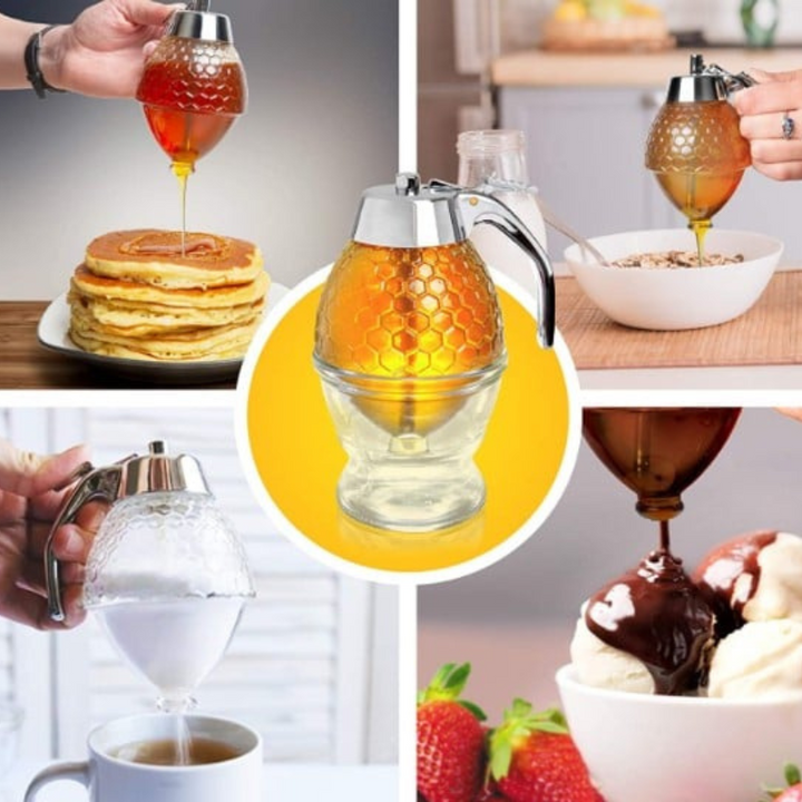 Stilig og praktisk honningdispenser – HoneySaver