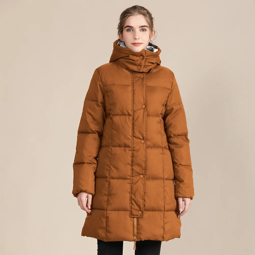 Trendy Quilted Women's Winter Jacket - Elodie