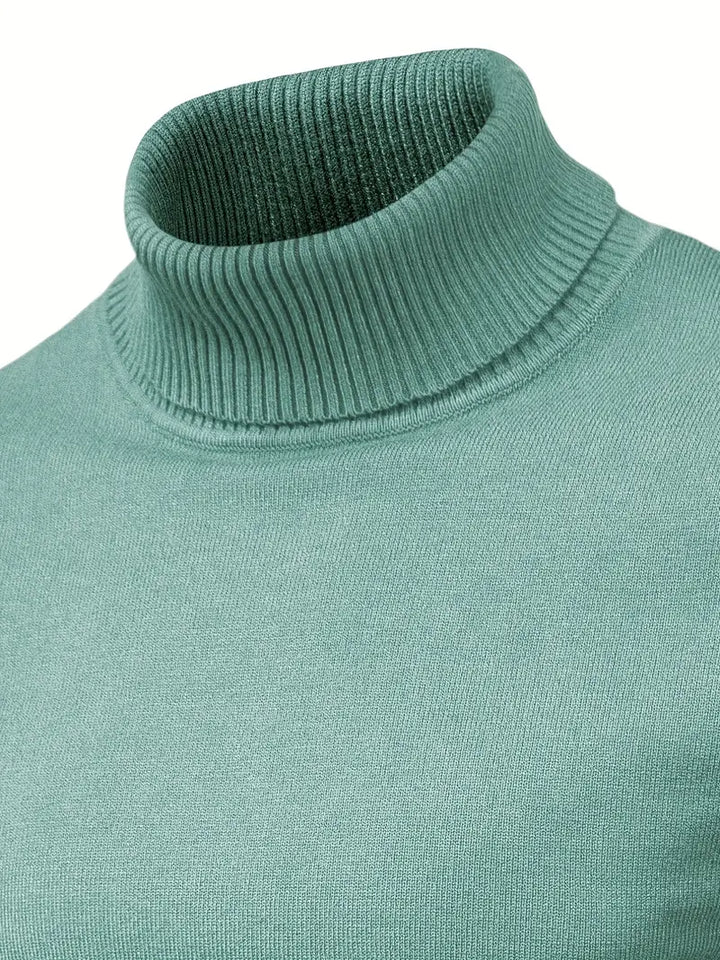Trendy herre rullekravepullover - Lars