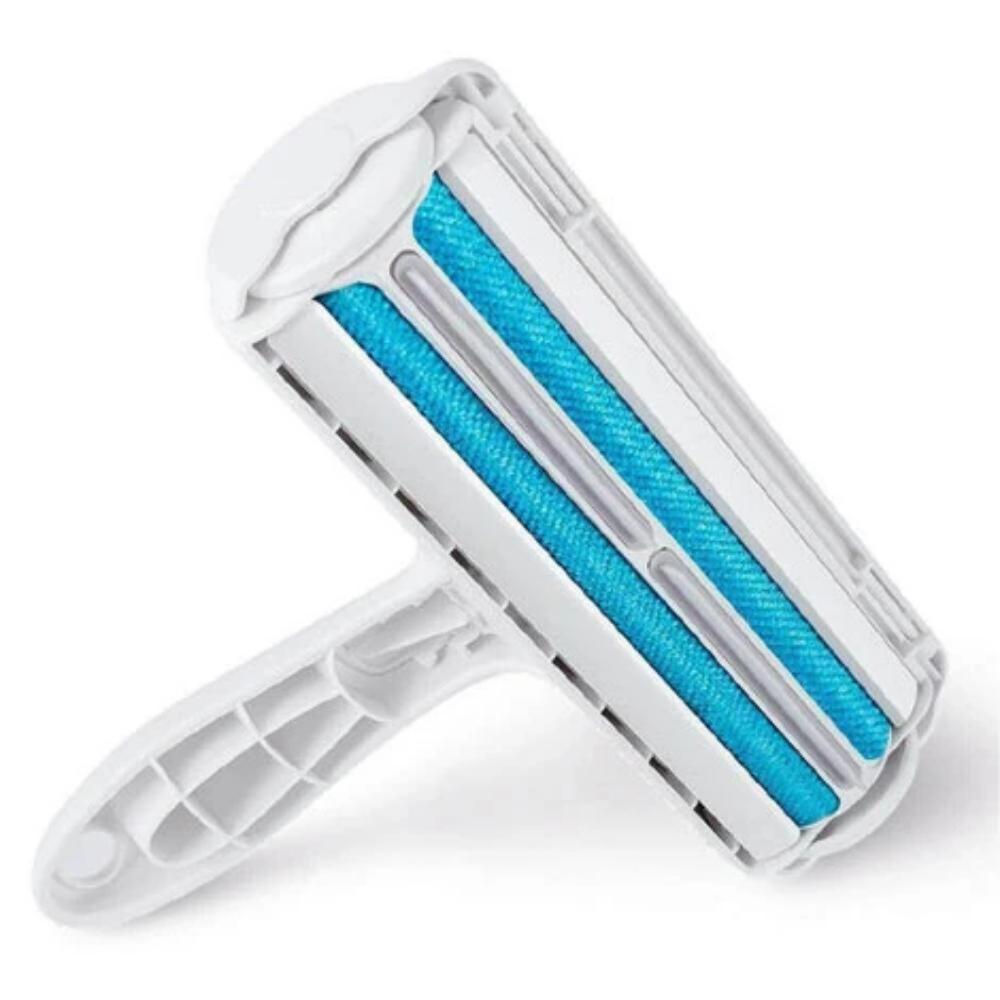 2-way pet hair remover with microfiber roller - FurSweep