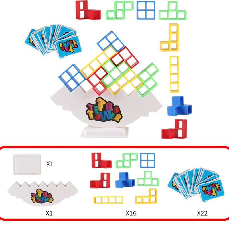 3D Balanse Tårn - ZenTetra