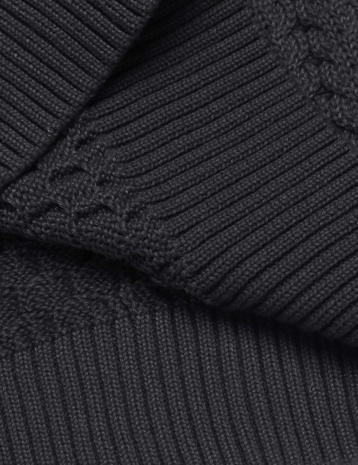Jersey de cuello alto casual de punto para hombre - Sander