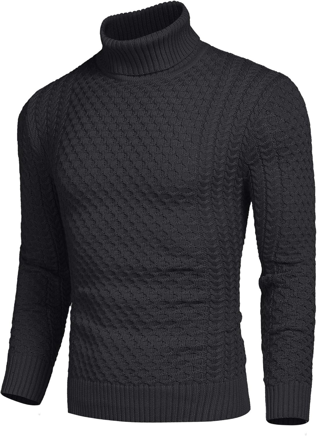 Jersey de cuello alto casual de punto para hombre - Sander