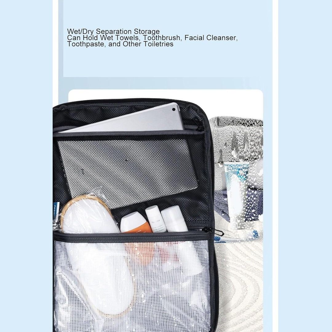 Utvidbar vakuum-reiserucksack 56–75L med pumpe – Dravion