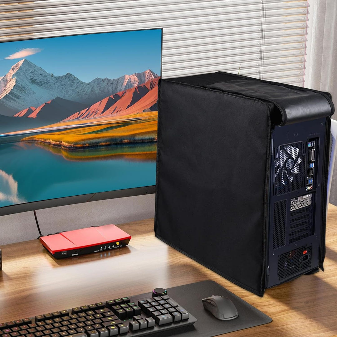 Protector de polvo impermeable para CPU de computadora con cremalleras – Cylor (1+1 GRATIS)