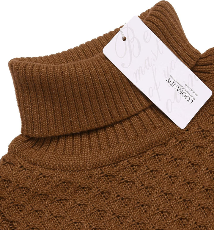Jersey de cuello alto casual de punto para hombre - Sander