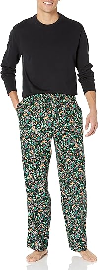 Conjunto de pijama de franela suave para hombre - Gomez