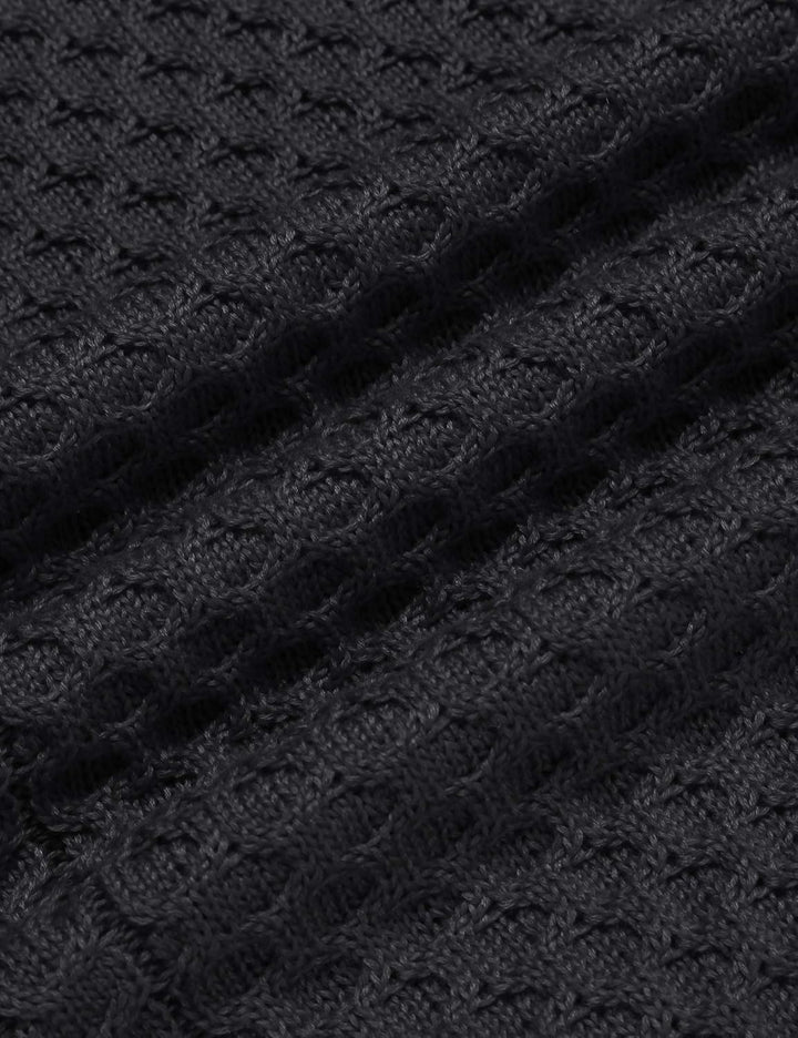 Jersey de cuello alto casual de punto para hombre - Sander