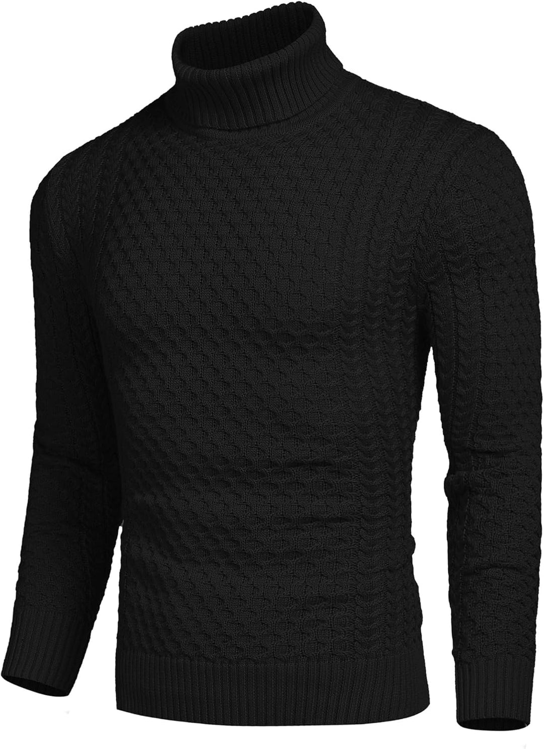 Jersey de cuello alto casual de punto para hombre - Sander