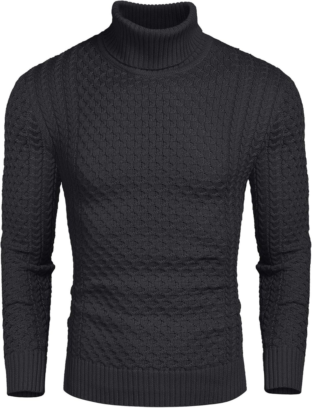 Jersey de cuello alto casual de punto para hombre - Sander