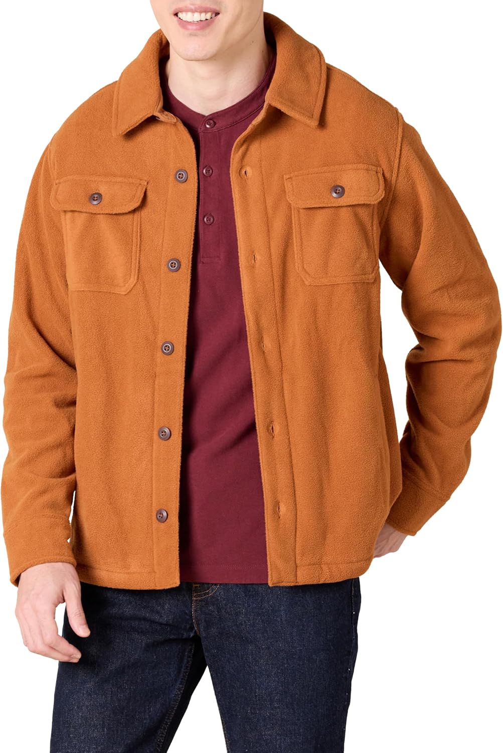 Comfortable Men's Fleece Shirt - Max