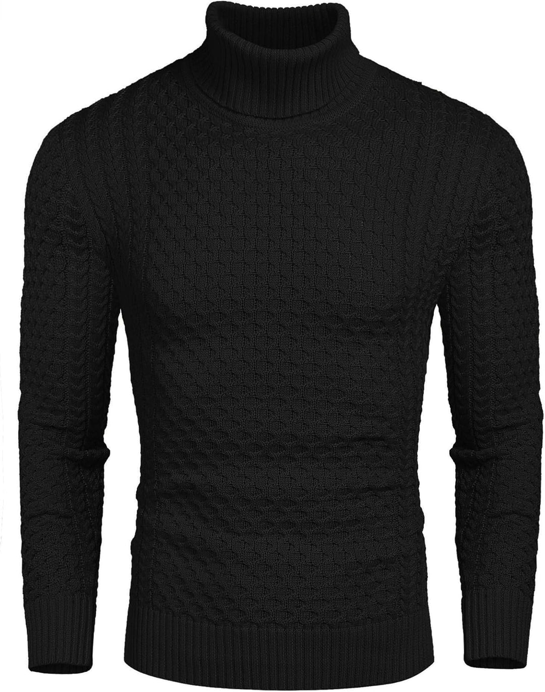 Jersey de cuello alto casual de punto para hombre - Sander