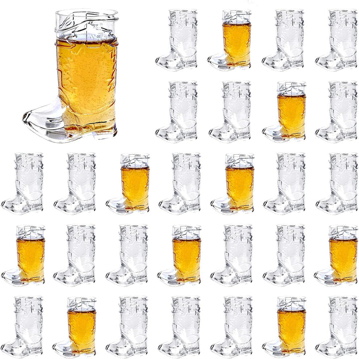 Cowboy-boot-shotglass (sett med 30, 30 ml) – BootsProst Oktoberfest 2026