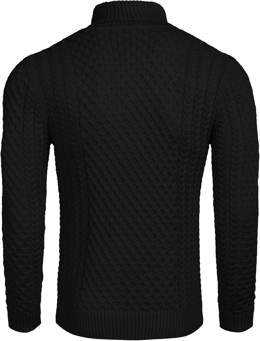 Jersey de cuello alto casual de punto para hombre - Sander