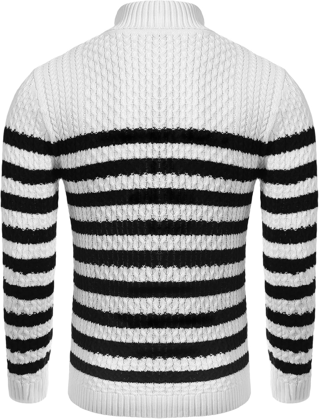 Jersey de cuello alto casual de punto para hombre - Sander