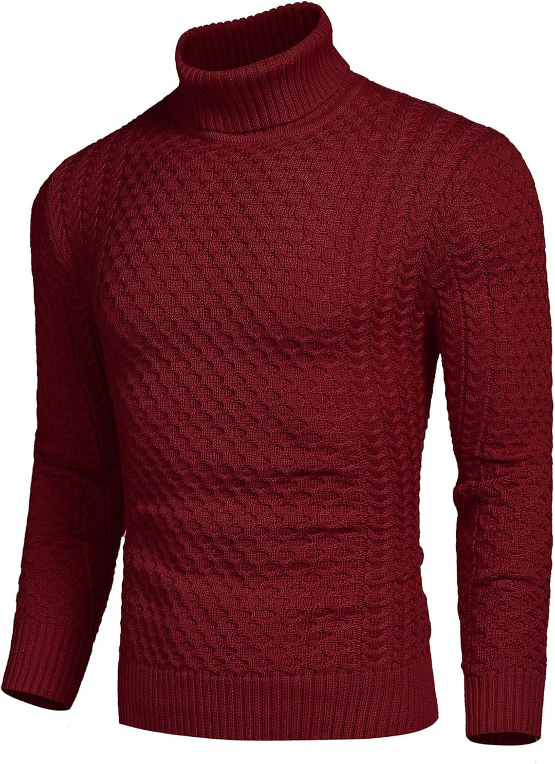 Jersey de cuello alto casual de punto para hombre - Sander