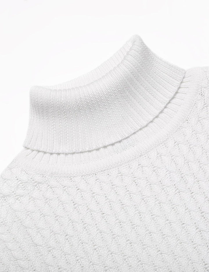 Jersey de cuello alto casual de punto para hombre - Sander