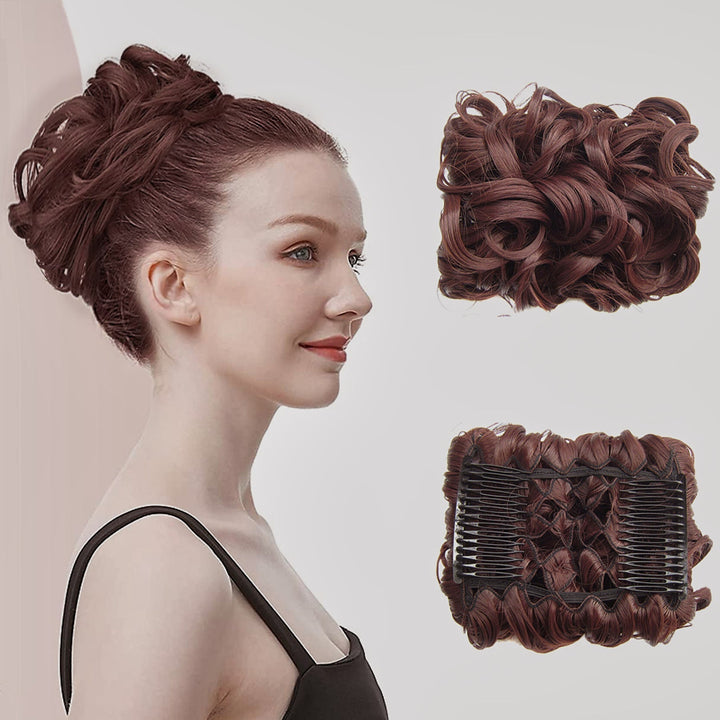 Extensión de cabello rizado con nudo – FluffyFix