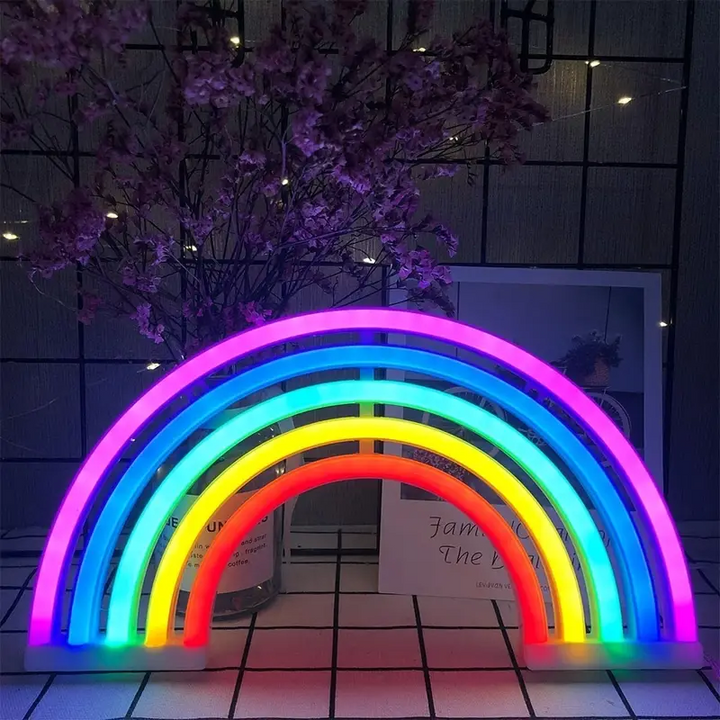 Regnbue nattlampe - RadiantArc