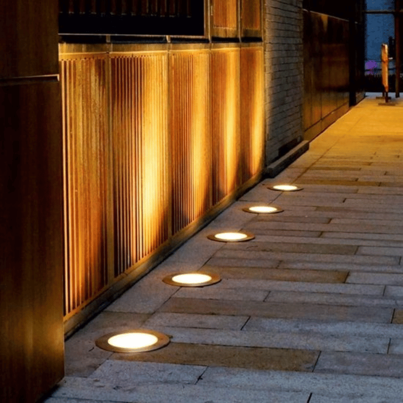 Solar Ground Spotlight for Outdoors – SunHalo