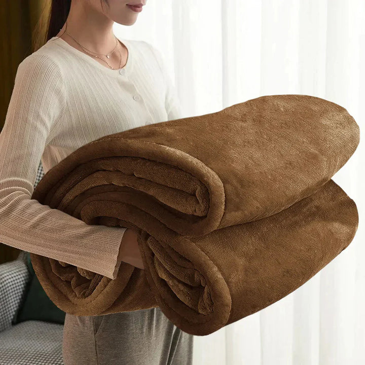 All-Season Thick Fleece Blanket - CozySeasons