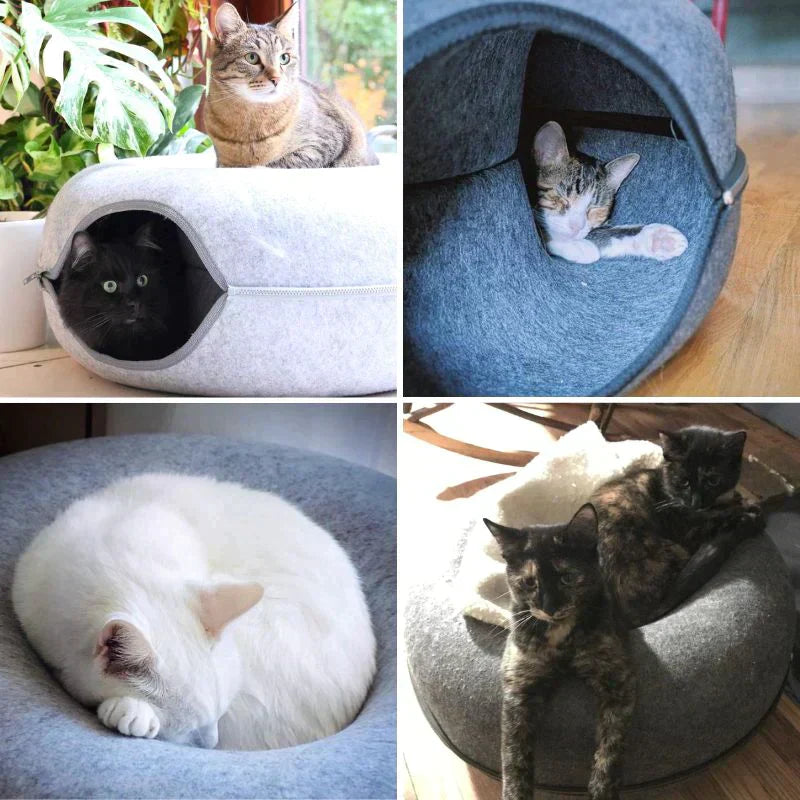 Luxe Cat Bed and Playhouse - WhiskerNest