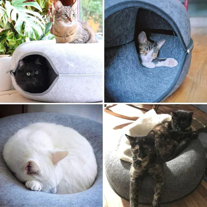 Luxe Cat Bed and Playhouse - WhiskerNest