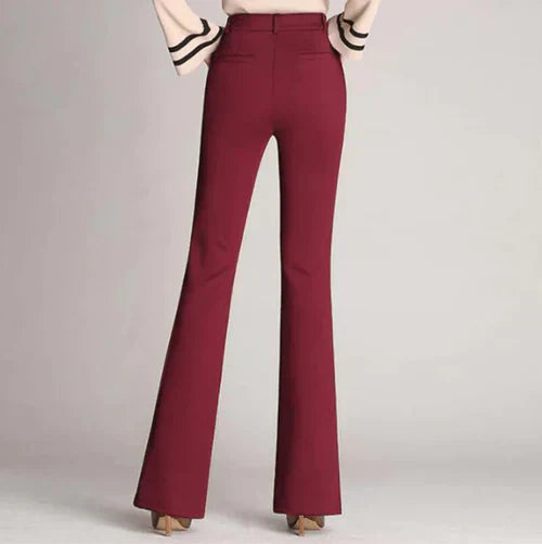 Slim-Fit High-Waist Pants – Mila