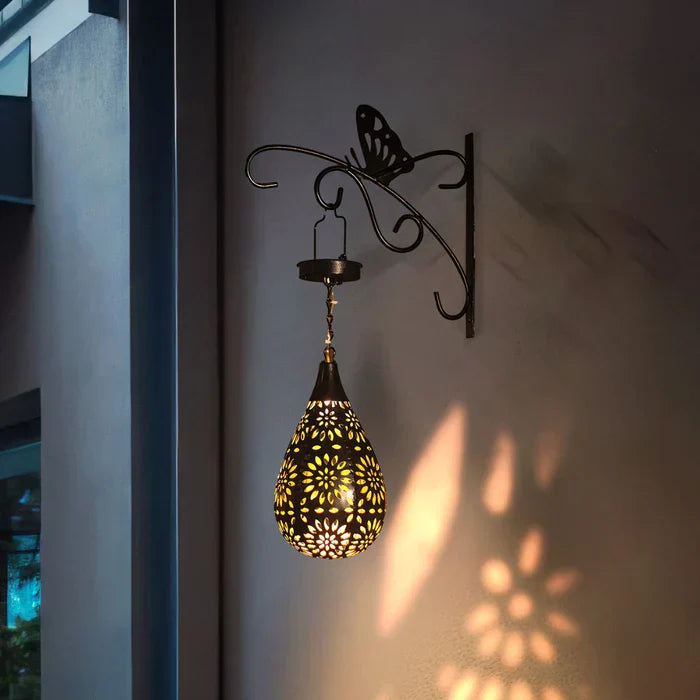 Solar-powered & Weather-resistant Garden Lamp – SolarLuxe