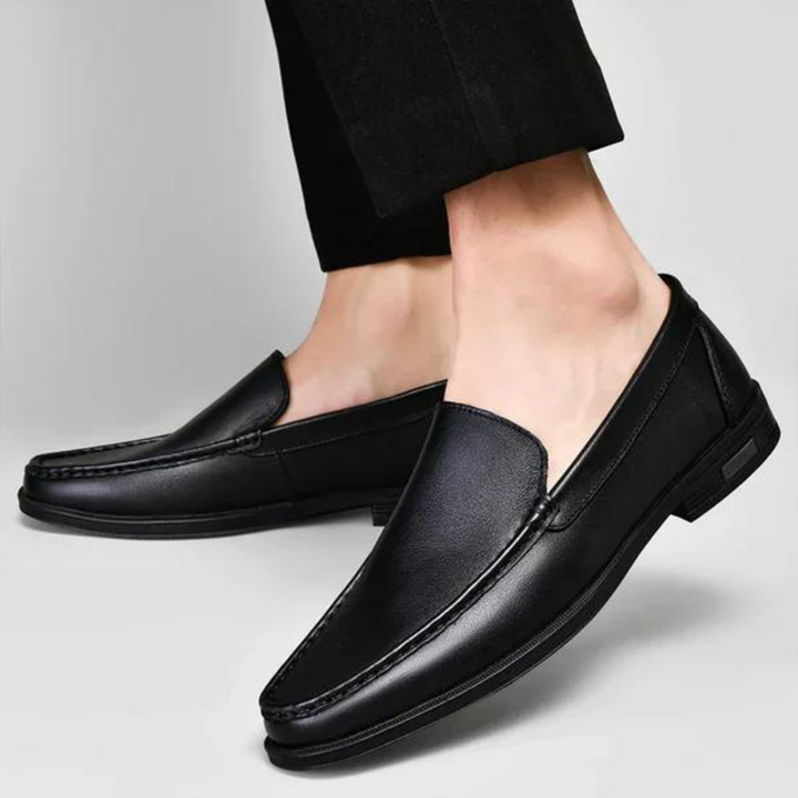 Italienske loafers i ægte læder – Emilio