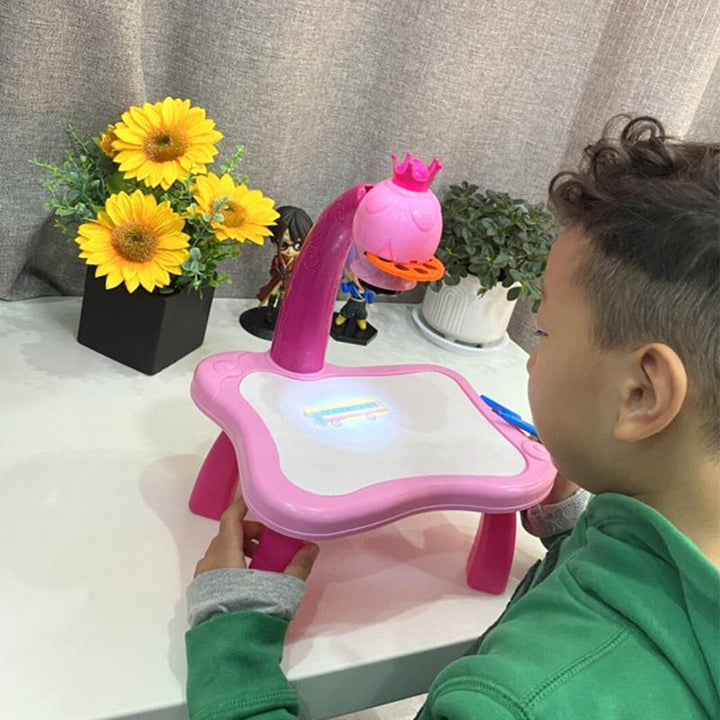 LED-tegnprojektor med musik til kreative børn – ArtBuddy