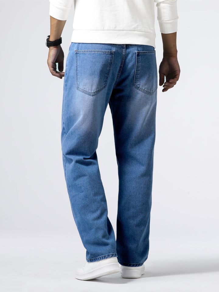 Relaxed Fit Regular Men's Jeans - Lucas