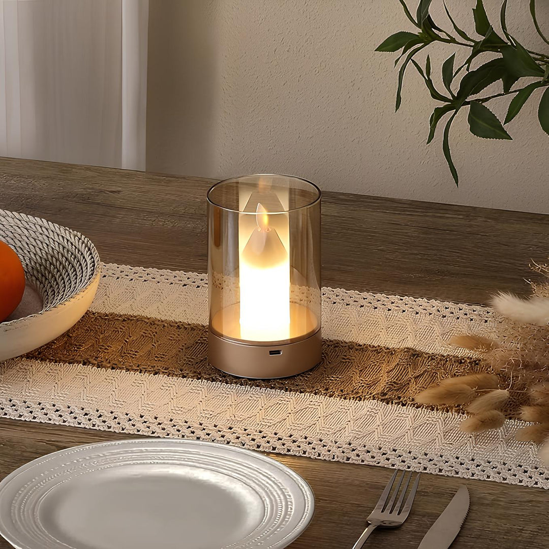 Lámpara de vela LED inalámbrica - LumiCandle