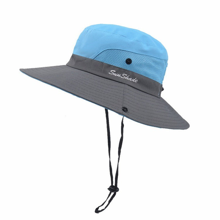 Stylish Women's UV Protection Sun Hat with Wide Brim – Livia