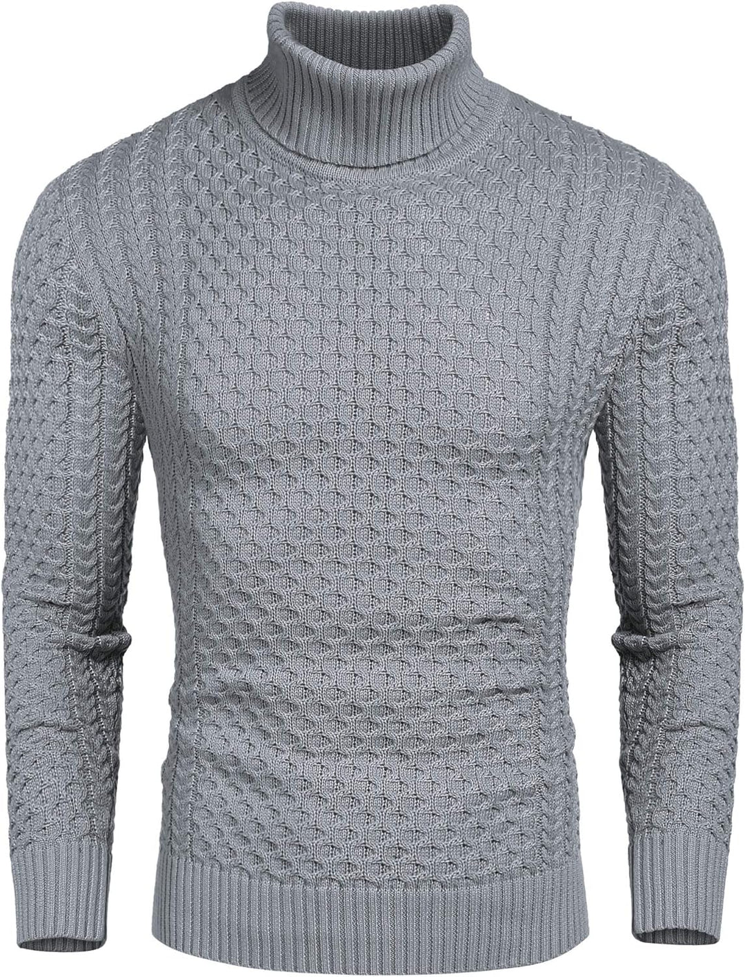 Jersey de cuello alto casual de punto para hombre - Sander