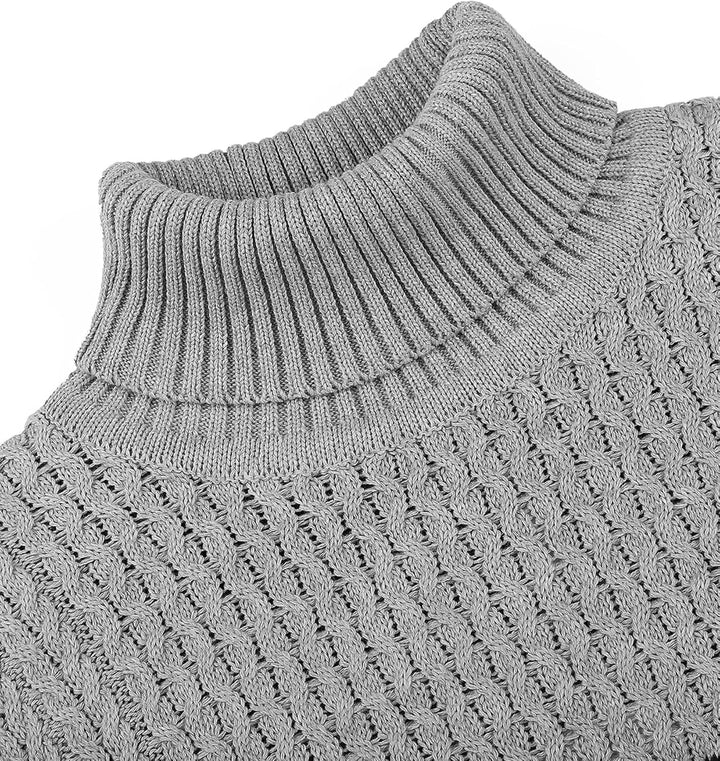 Jersey de cuello alto casual de punto para hombre - Sander