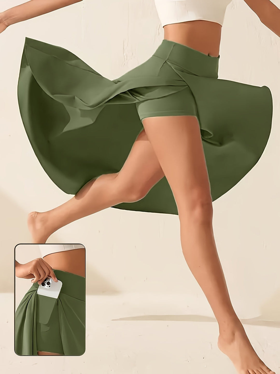Summer Pants Skirt with Pockets – Soraya