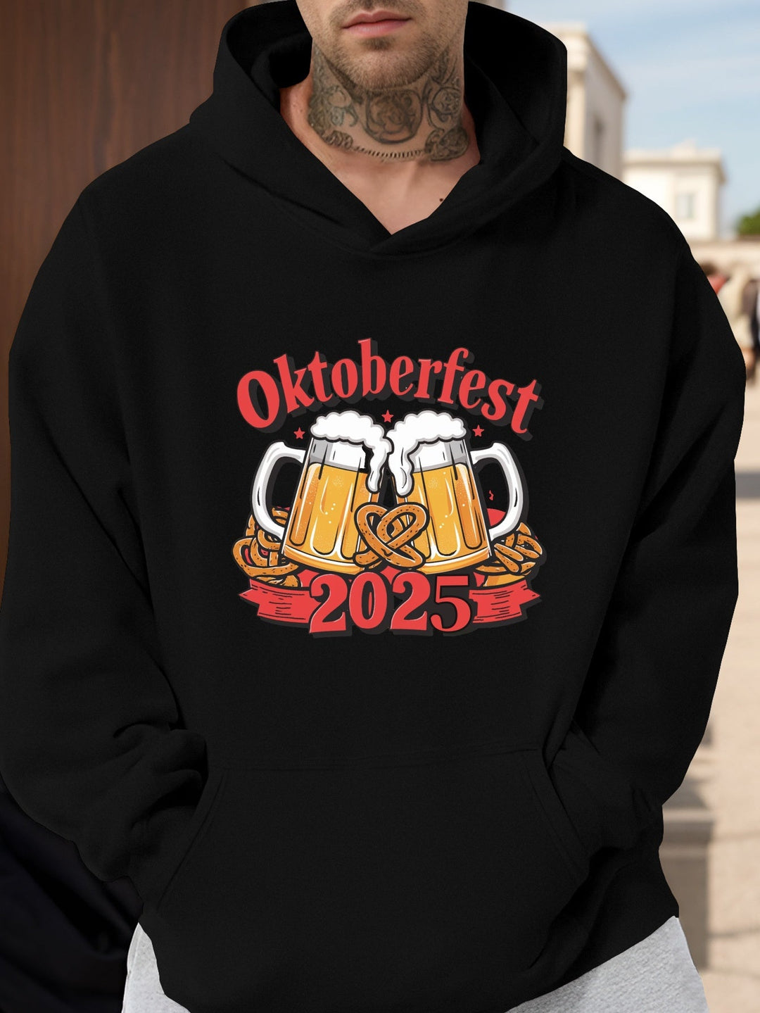 Festive Men's Hoodie – Ludwig Oktoberfest 2026