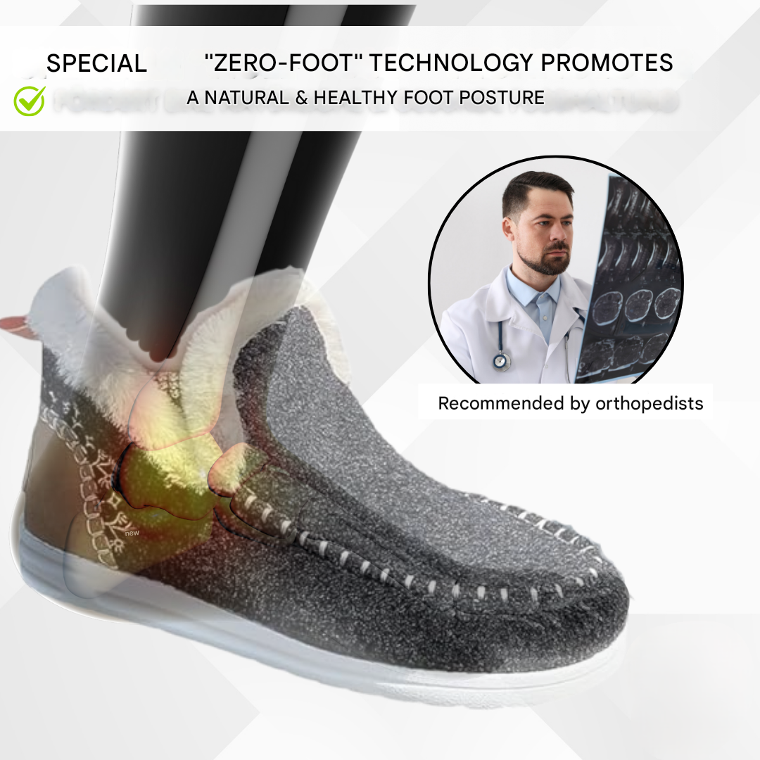 Zapatos cómodos para mujer con forro de felpa – Valeria
