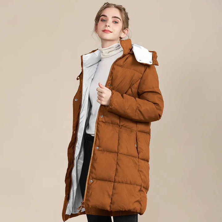 Trendy Quilted Women's Winter Jacket - Elodie