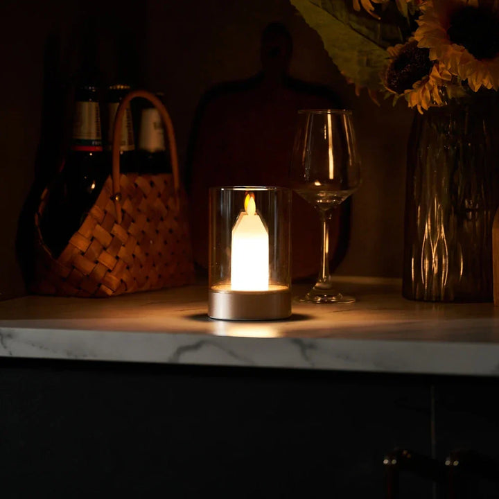 Lámpara de vela LED inalámbrica - LumiCandle