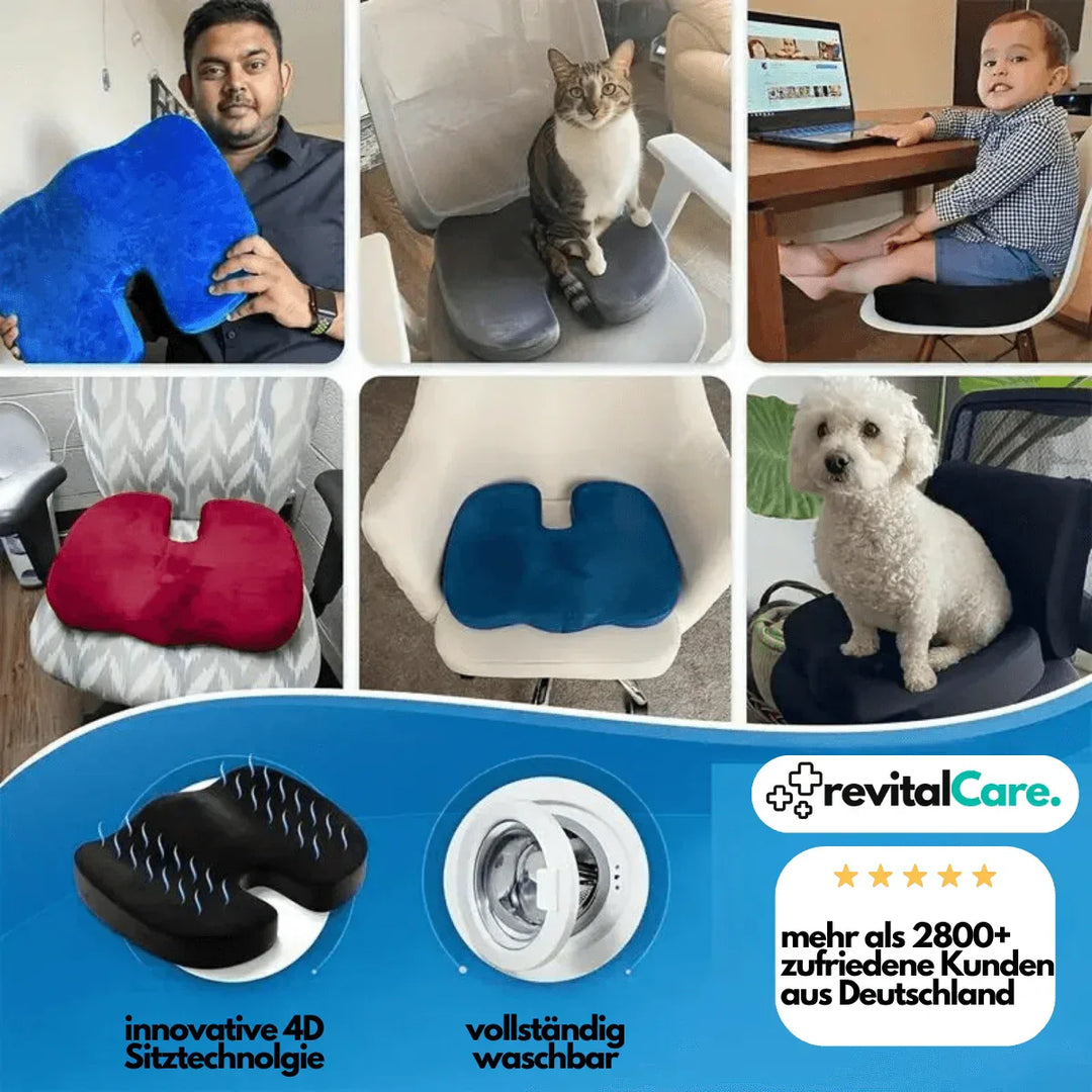 Ortopedisk 4D setekile - PosturePlus