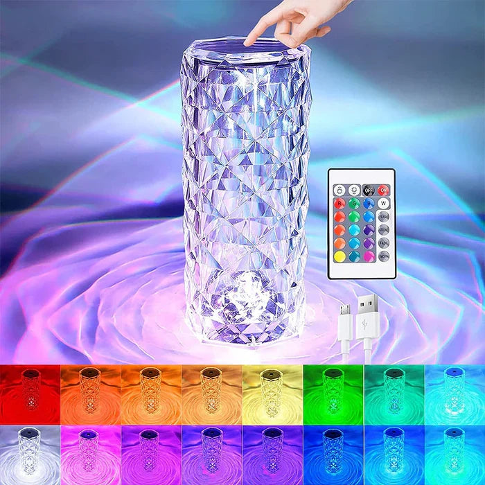 Crystal LED Lamp - LumiCrystal