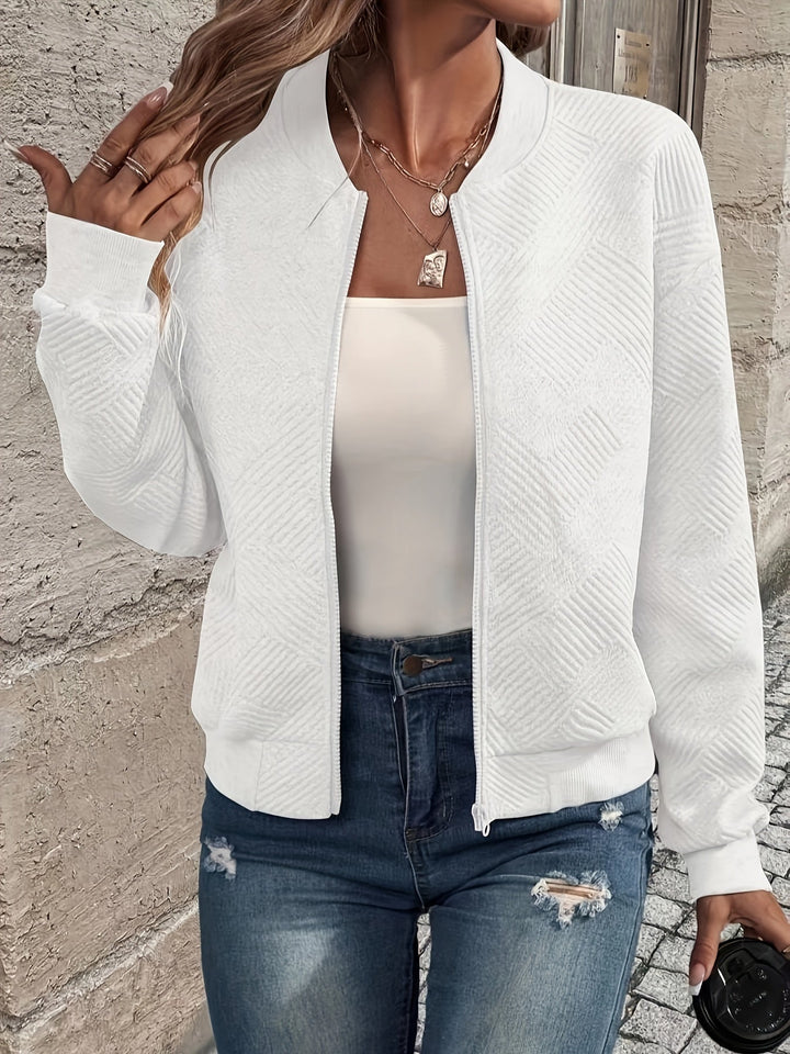 Stilfuld dame zip-up jakke – Rivka