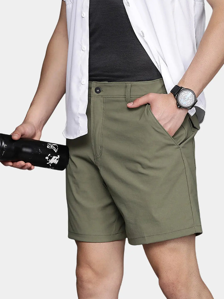 Pantalones cortos chinos veraniegos con ajuste cómodo – Matteo