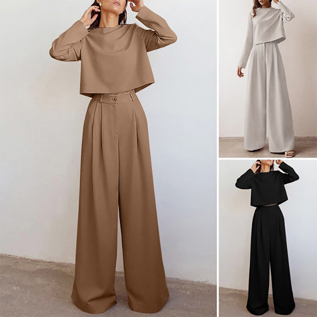 Conjunto Palazzo de dos piezas a la moda - Amara