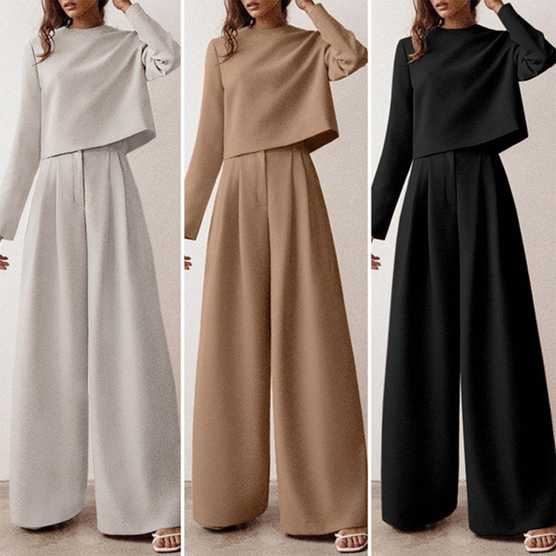 Conjunto Palazzo de dos piezas a la moda - Amara