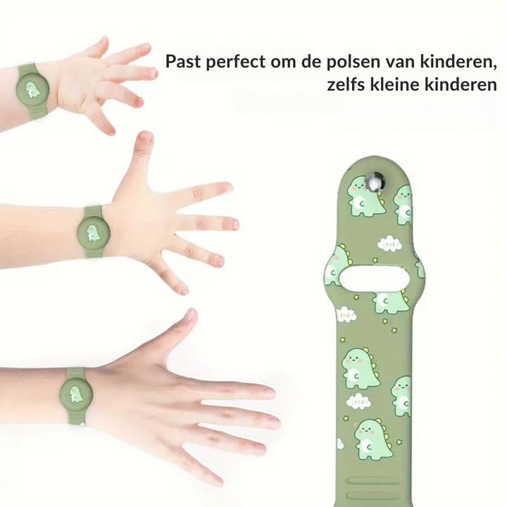 Airtag Armband for Children - DinoTrack
