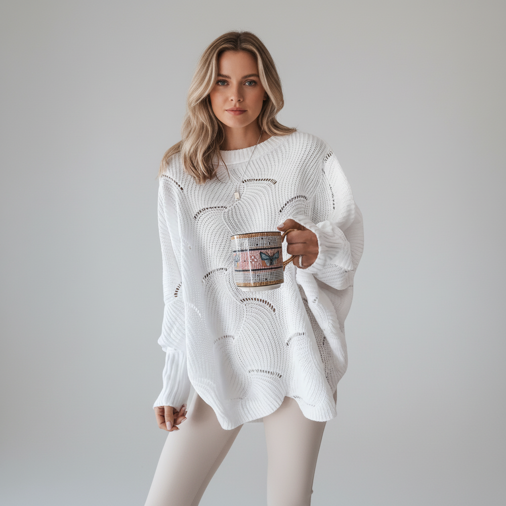 Asymmetrischer Pullover - Alicia