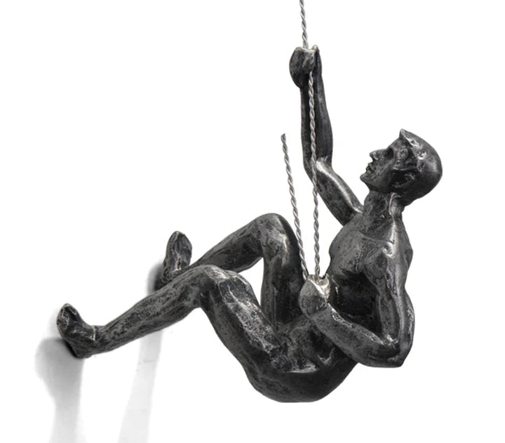 Bergsteiger veggskulptur – PeakFigures